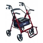 Duet Rollator/Transport Chair Blue