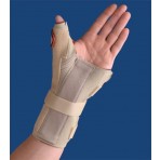 Carpal Tunnel Brace w/Thumb Spica Left Beige X-Small