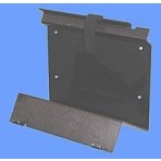 Wall Bracket for Amrex units Black Anodized Aluminum