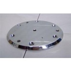 Advantage Rail Portable Floor Plate Silver