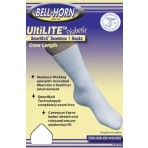 UtilLITE Diabetic Crew Sock Black Small Pair