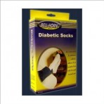 Diabetic Socks Seamless Small Black
