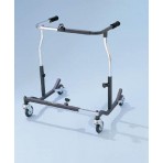 Bariatric Safety Rolling Walker Black