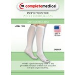 Anti-Embolism Stockings Lg/Lng 15-20mmHg Below Knee Open Toe