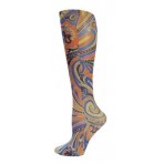 Complete Med Fashion Line Socks 8-15mmHg Paisley Coco
