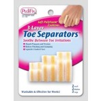 3-Layer Toe Separators Pk/6 2-Sm 2-Md 2-Lg