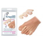 3-Layer Toe Separators Large Pk/6