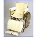 Wheelchair Synthetic Sheepskin Leg Pad Each