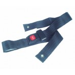 Velcro Type Closure Seat Belt 48 Black