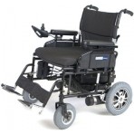 Wildcat 450 Heavy Duty 22 Blk Folding Power Wheelchair w/SDF