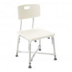 Heavy Duty Bariatric Bath Bench with Back