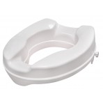 Raised Toilet Seat with Lock