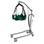 Silver Vein Hydraulic Patient Lift with Six Point Cradle with Casters