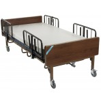 Full Electric Bariatric Hospital Bed with Mattress and T Rails