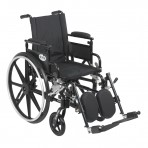 Viper Plus GT Wheelchair with Flip Back Removable Adjustable Desk Arm and Elevating Leg Rest