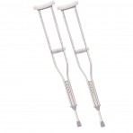 Adult Walking Crutches with Underarm Pad and Handgrip