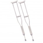 Adult Walking Crutches with Underarm Pad and Handgrip