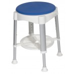 Bath Stool with Padded Rotating Seat