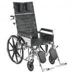 Sentra Reclining Wheelchair with Detachable Full Arms