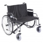 Sentra EC Heavy Duty Extra Wide Wheelchair with Detachable Desk Arms