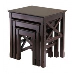 Winsome Wood 40333 Xola Tables Nesting Table, Cappuccino