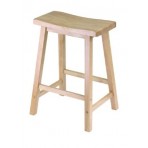 Winsome Wood Saddle Seat Stool