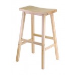 Winsome Wood Saddle Seat Stool