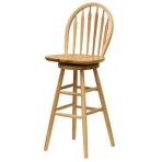 Winsome Wood Windsor Swivel Seat Barstool