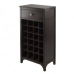 Winsome Ancona Modular 24 Bottle Wine Cabinet with Drawer