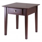Winsome Wood Rochester End Table with one Drawer Shaker