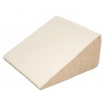 Deluxe Comfort Bed Wedge, 24" X 25" X 12" - Firm Medical Grade Foam - Lumbar Support - Specialty Medical Pillow - Body Wedge, White