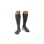 Activa Mens Microfiber Pinstripe Dress Socks 20 30 mmHg  Black