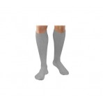 Activa Mens Microfiber Pinstripe Dress Socks 20 30 mmHg  Gray