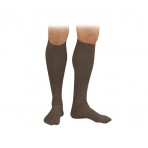 Activa Mens Ribbed Dress Socks 20 30 mmHg  Brown