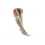 Activa Sheer Therapy Womens Cross Hatch Pattern Trouser Socks 15 20 mmHg Tan