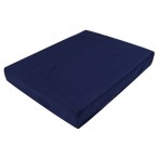 Duro-Med Polyfoam Wheelchair Cushion, Poly/Cotton Cover, Navy