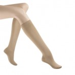 BSN Jobst Womens Pattern Trouser Supportwear 8-15 mmHg Knee High Closed Toe Support Socks