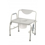 Bariatric Drop Arm Bedside Commode Chair