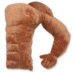 Muscle Man Pillow - Boyfriend Pillow - Tan Snuggle Companion