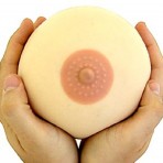 Deluxe Comfort Double D Stress Boob, 2 lbs. - Fun Unique Gag Gift - Soft And Realistic - Fun Way To Reduce Stress - Stress Ball, Natural