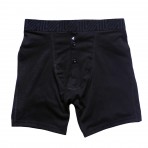 Black/Black Fitted Boxers