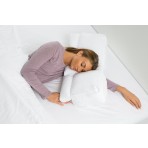 Better Sleep Pillow Goose Down Pillow - Patented Arm-Tunnel Design Improves Hand And Arm Circulation - Neck Pain Relief - Perfect Side And Stomach