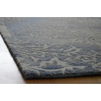 Handmade Wool Modern Blue 5' x 8' CH-1158-A Area Rug