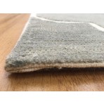 Handmade Wool Modern Light Blue 5' x 8' CH-2131-A Area Rug