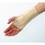 Elastic Wrist Brace Tan - Left - Large