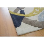 Handmade Wool Modern Ivory 5' x 8' CH-2165-A Area Rug