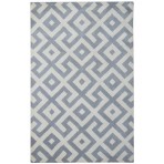 Modern Marvel Devin Dark Gray Ivory Rug 5' x 8'