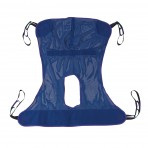 Full Body Patient Lift Sling with Commode Cutout