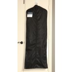 Suit And Dress Travel Garment Bag, (63" x 23") Full Length - Durable Stay Dry Nylon Construction - Clear Zippered Index Front Pocket - Perfect Length