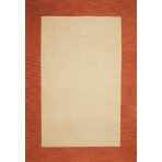 Henley Border Cardinal Terra Cotta 9' x '12 Border Rug